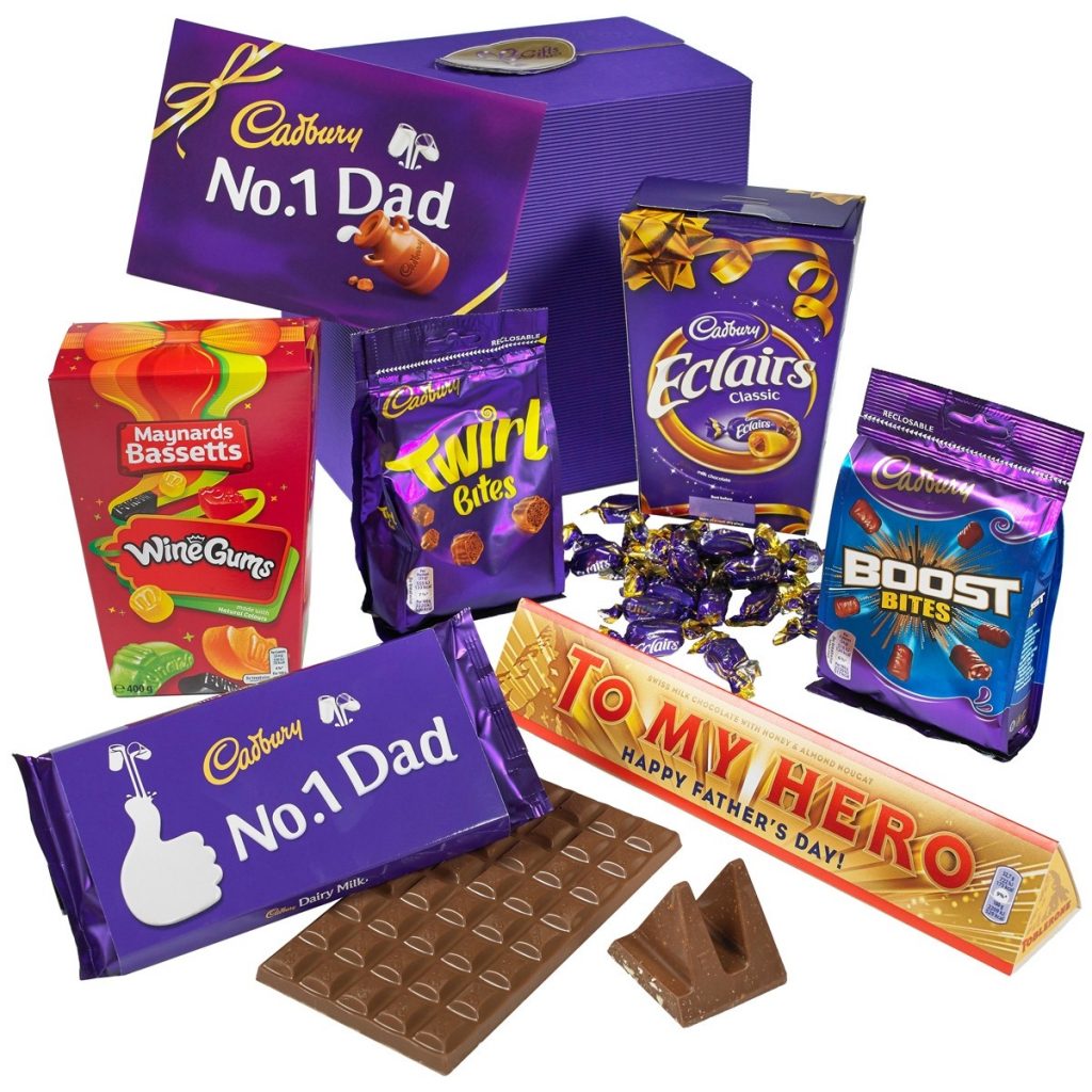 Father's Day chocolate gift from Cadburys