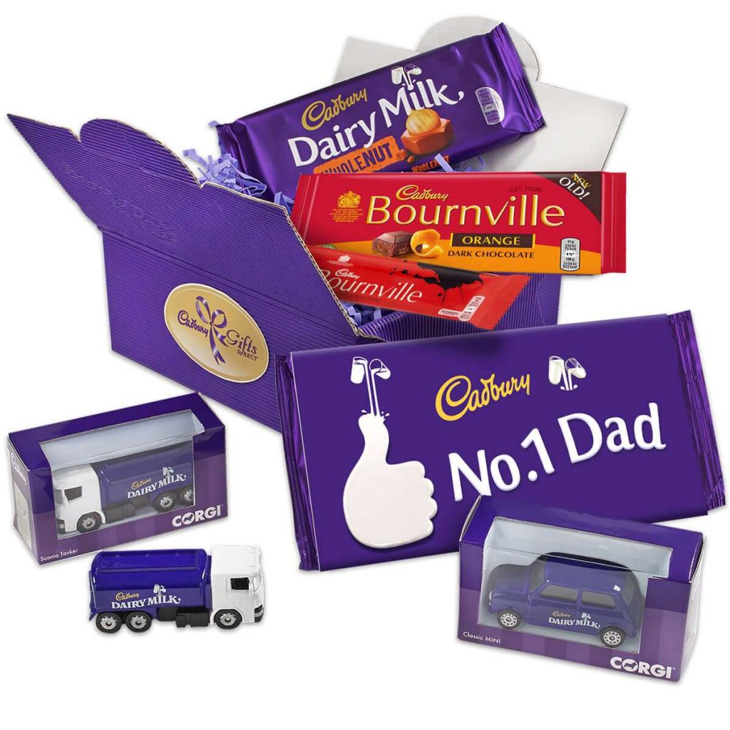 Father's Day chocolate gift from Cadburys