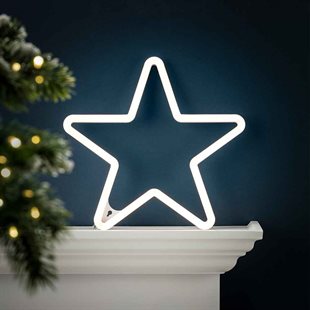 decorations neon star