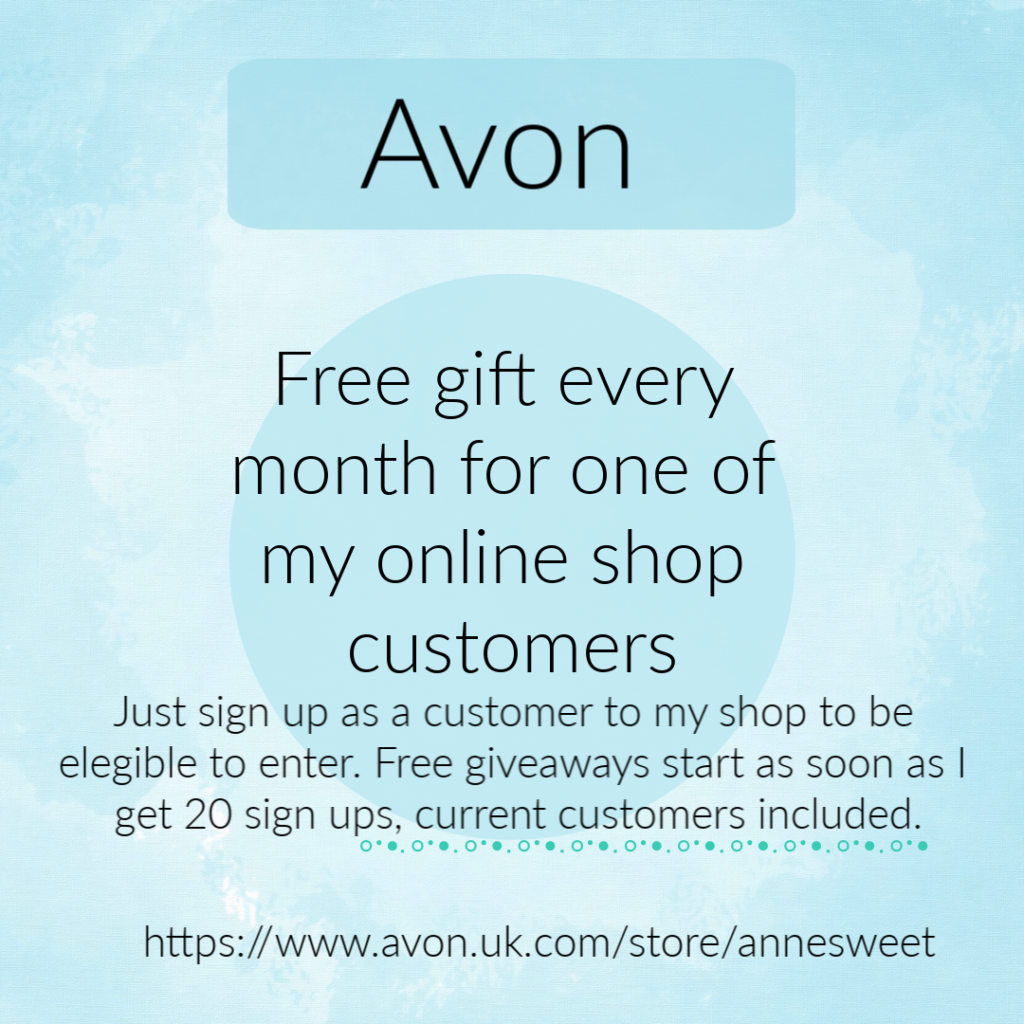 Avon free gift poster