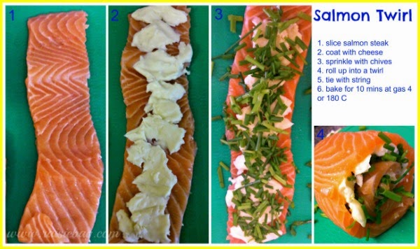 salmon Twirl recipe