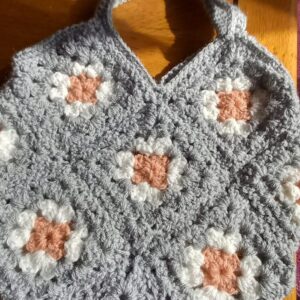 Crochet Granny Square Bag Small