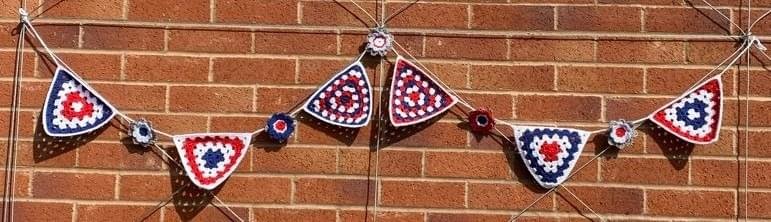 jubilee bunting crochet