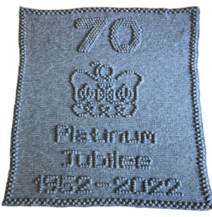 souvenir jubilee crochet blanket 