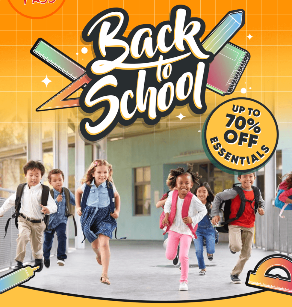 kids pass, back to school