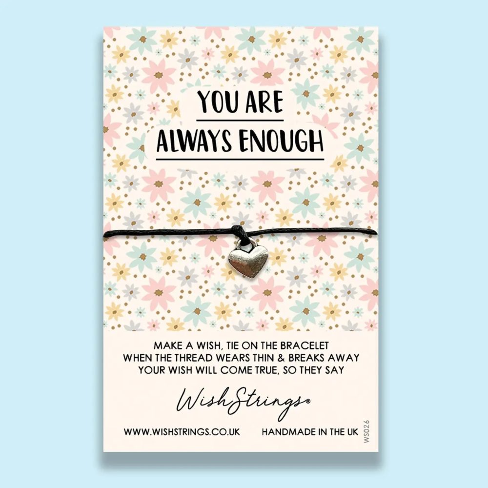 Make a wish, you are always enough wish bracelet