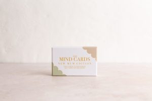 mind cards, new Mum edition pack of cards in a cardboard box